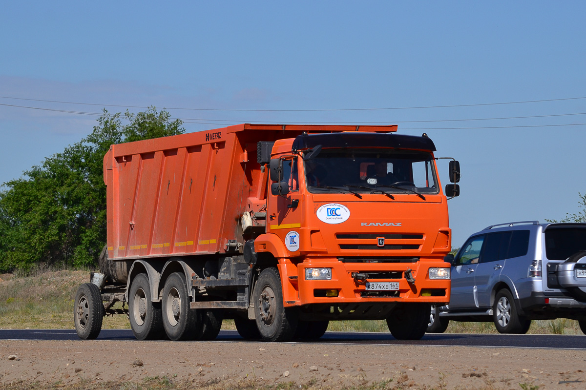 Волгоградская область, № К 874 ХЕ 161 — КамАЗ-6520-43