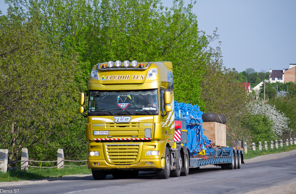 Киевская область, № АІ 3489 НА — DAF XF105 FTG