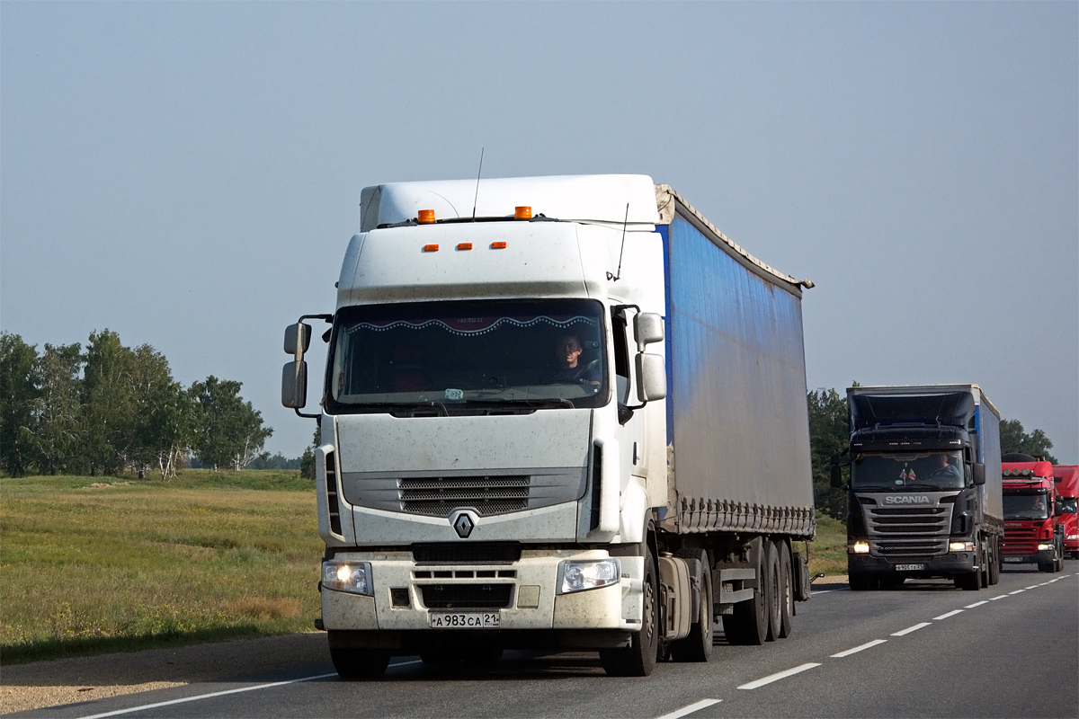 Чувашия, № А 983 СА 21 — Renault Premium ('2006)