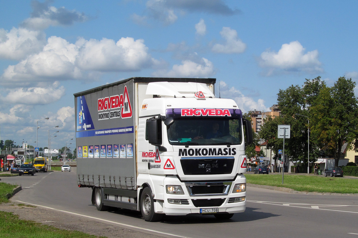 Литва, № HCU 708 — MAN TGX ('2007) 18.360