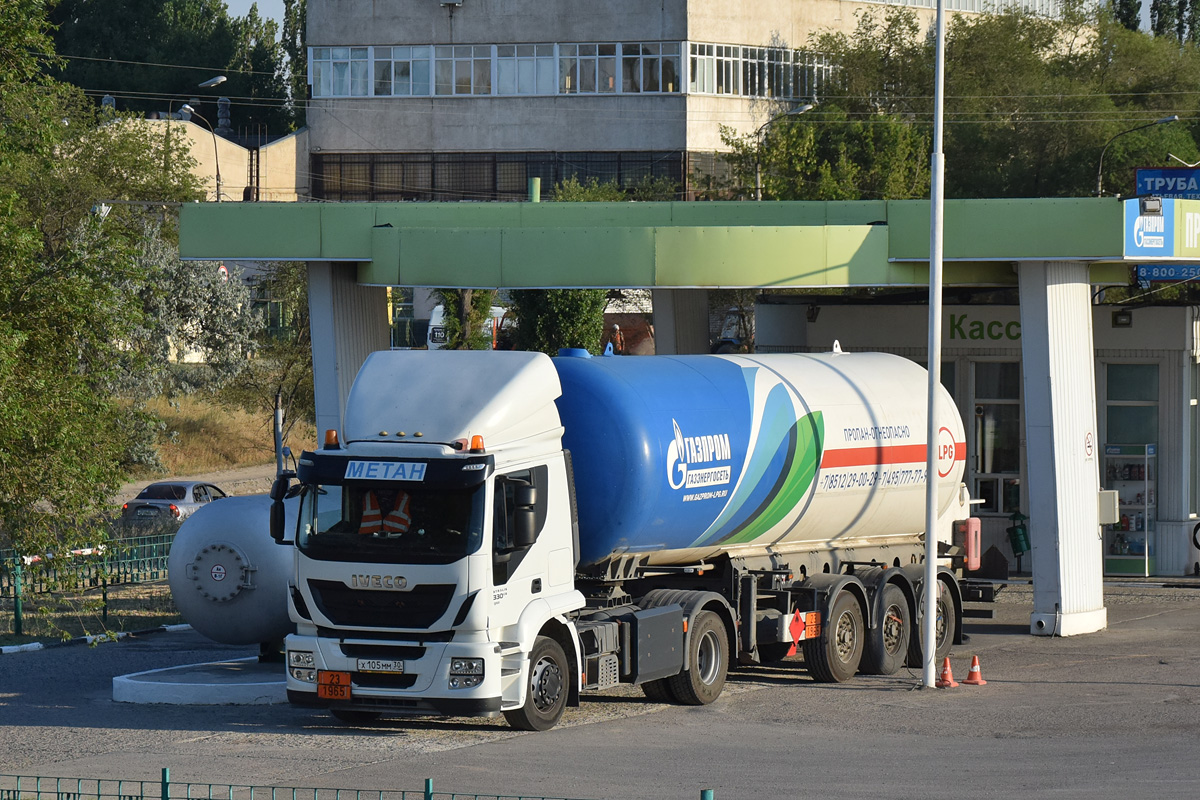 Астраханская область, № Х 105 ММ 30 — IVECO Stralis ('2012)