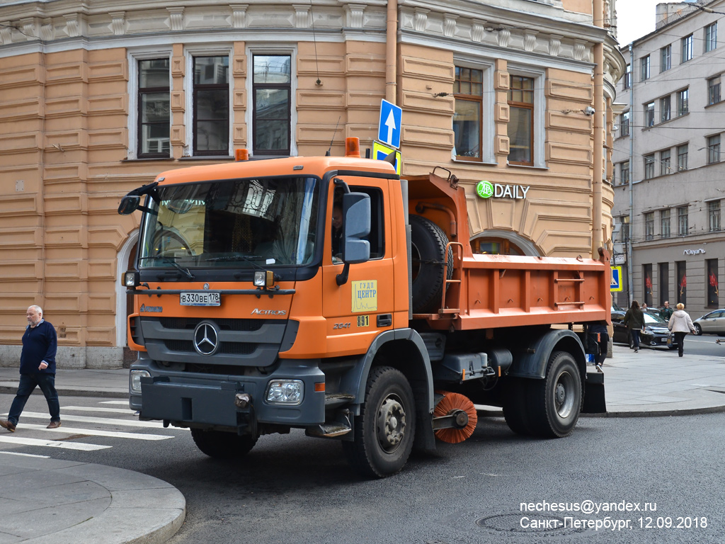 Санкт-Петербург, № 891 — Mercedes-Benz Actros ('2009) 2041