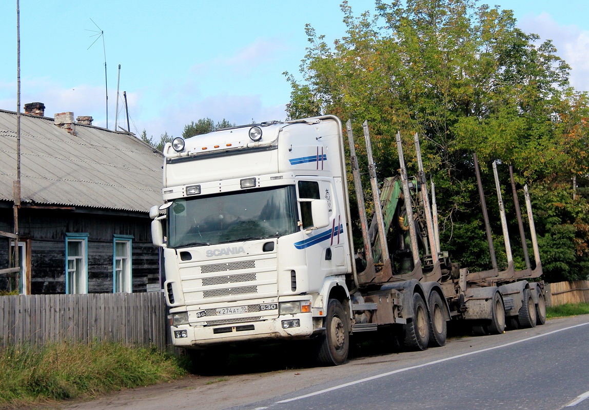 Карелия, № К 274 АТ 10 — Scania ('1996) R144G