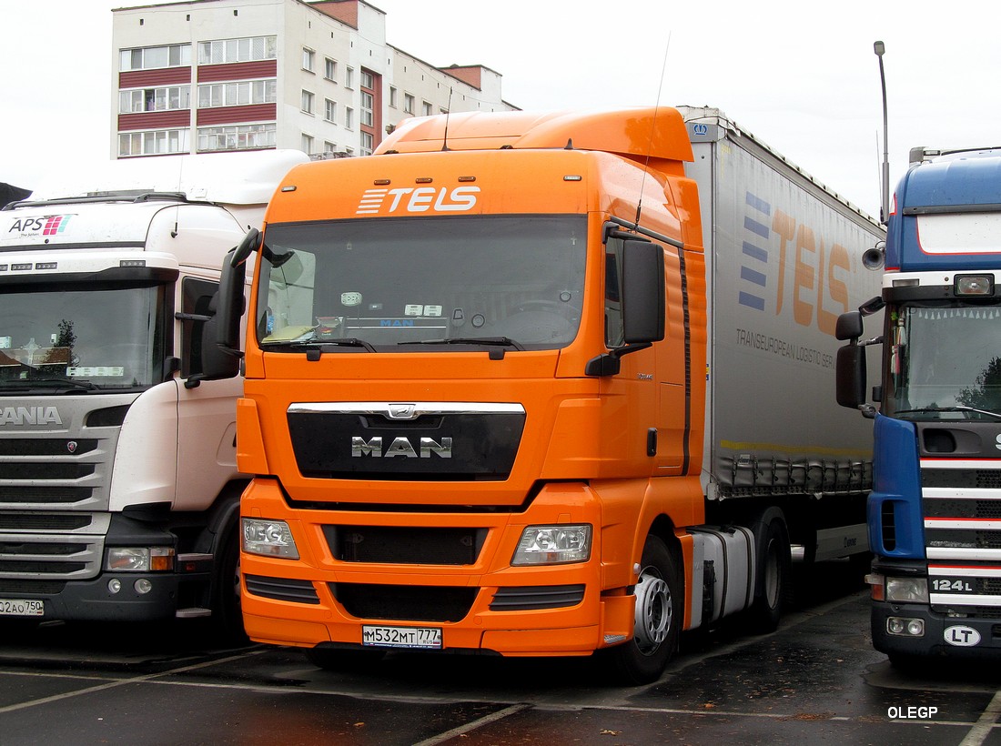 Москва, № М 532 МТ 777 — MAN TGX ('2007) 18.440