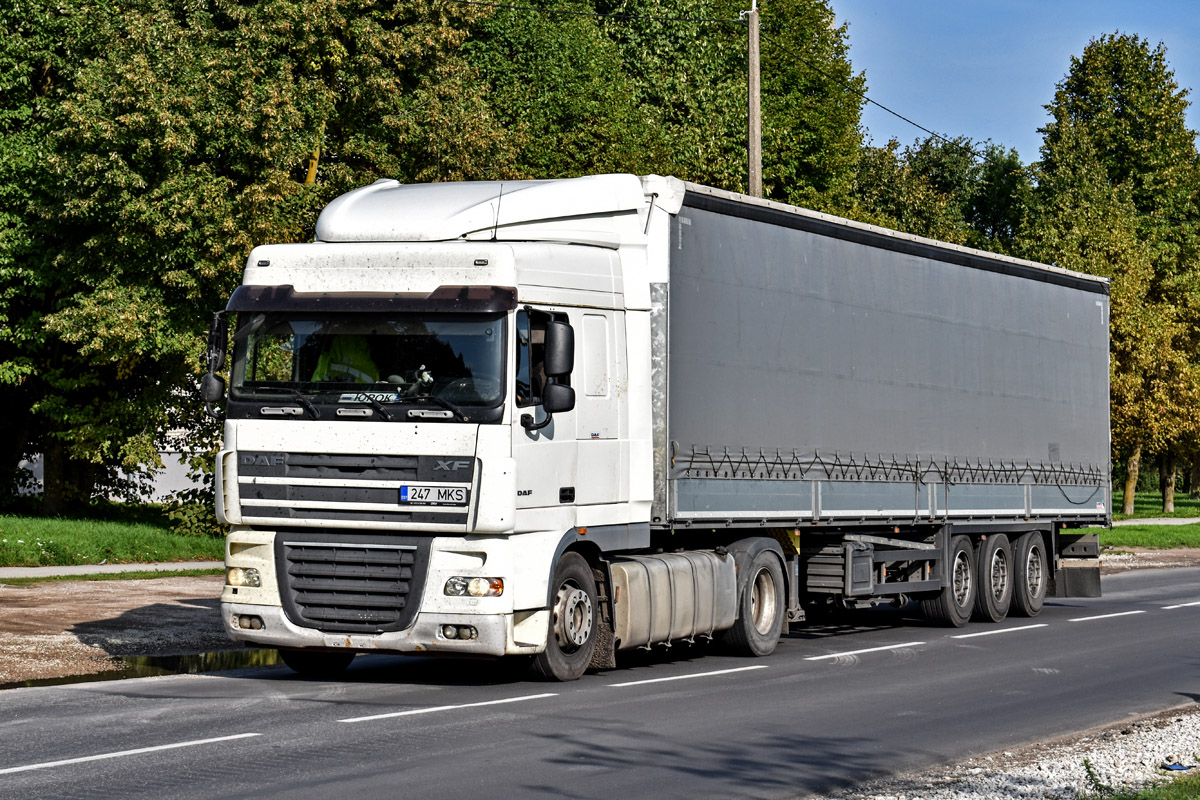 Эстония, № 247 MKS — DAF XF105 FT