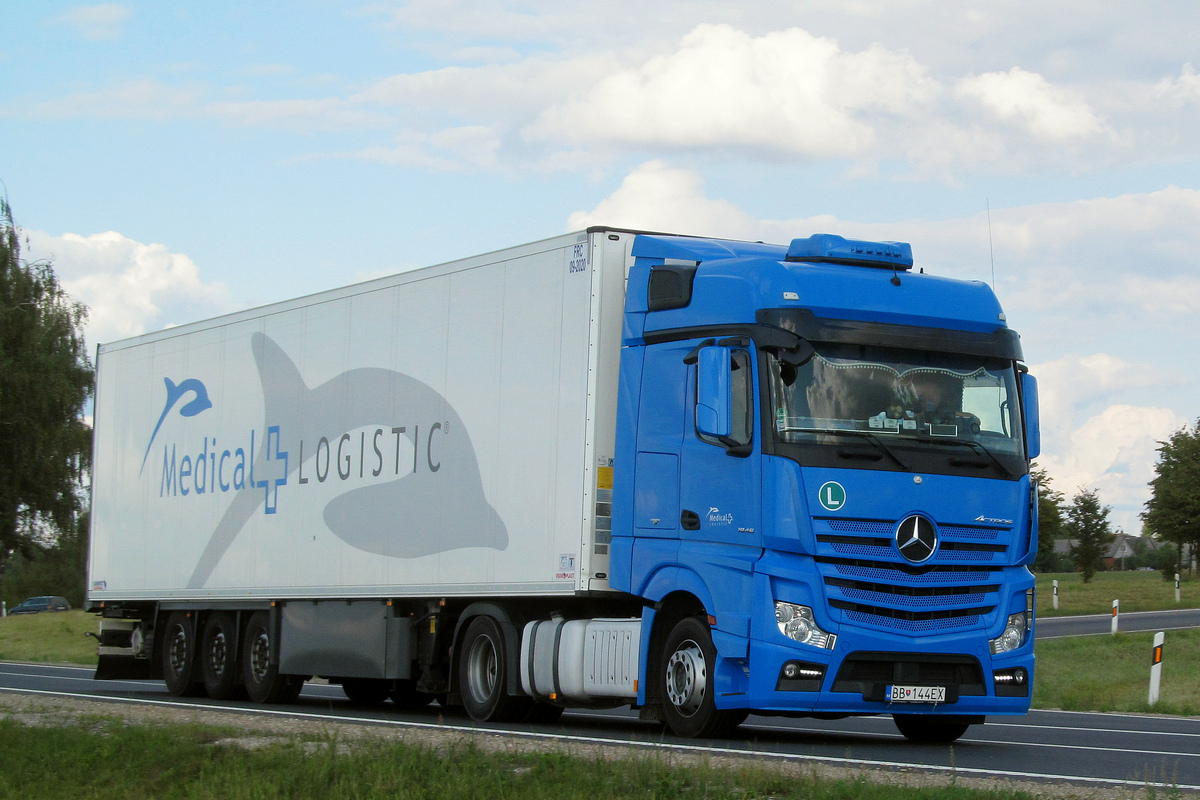 Словакия, № BB-144EX — Mercedes-Benz Actros ('2011) 1842