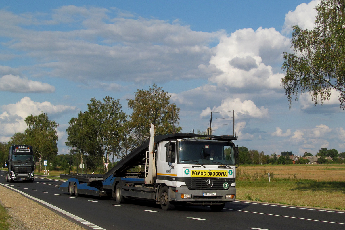 Польша, № WL 8509J — Mercedes-Benz Actros ('1997) 1840