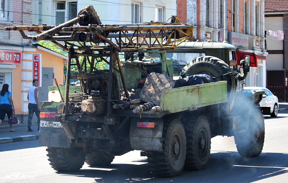 Тульская область, № А 411 МХ 71 — Урал-4320-01