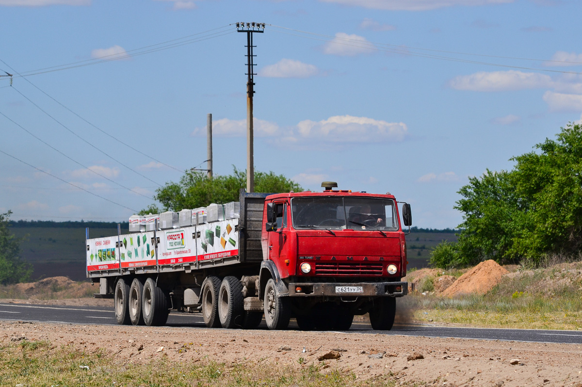 Волгоградская область, № С 621 УУ 34 — КамАЗ-5410