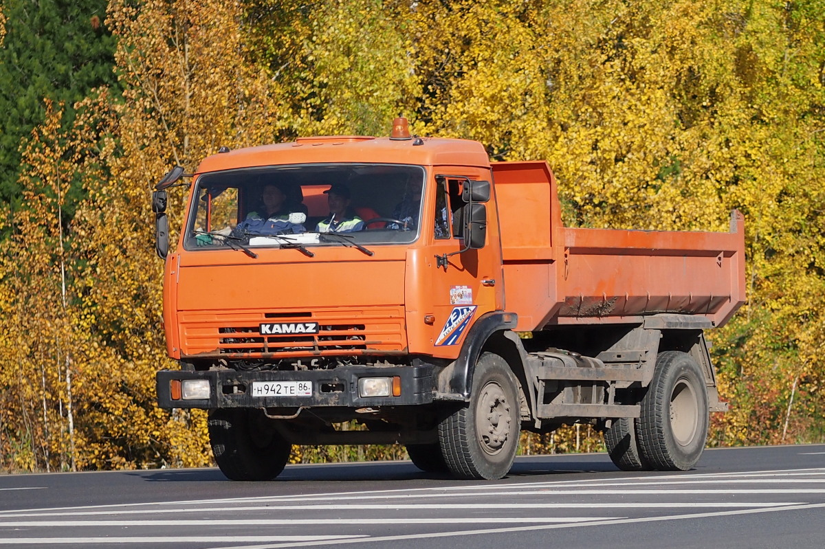 Ханты-Мансийский автоном.округ, № Н 942 ТЕ 86 — КамАЗ-43255-A3