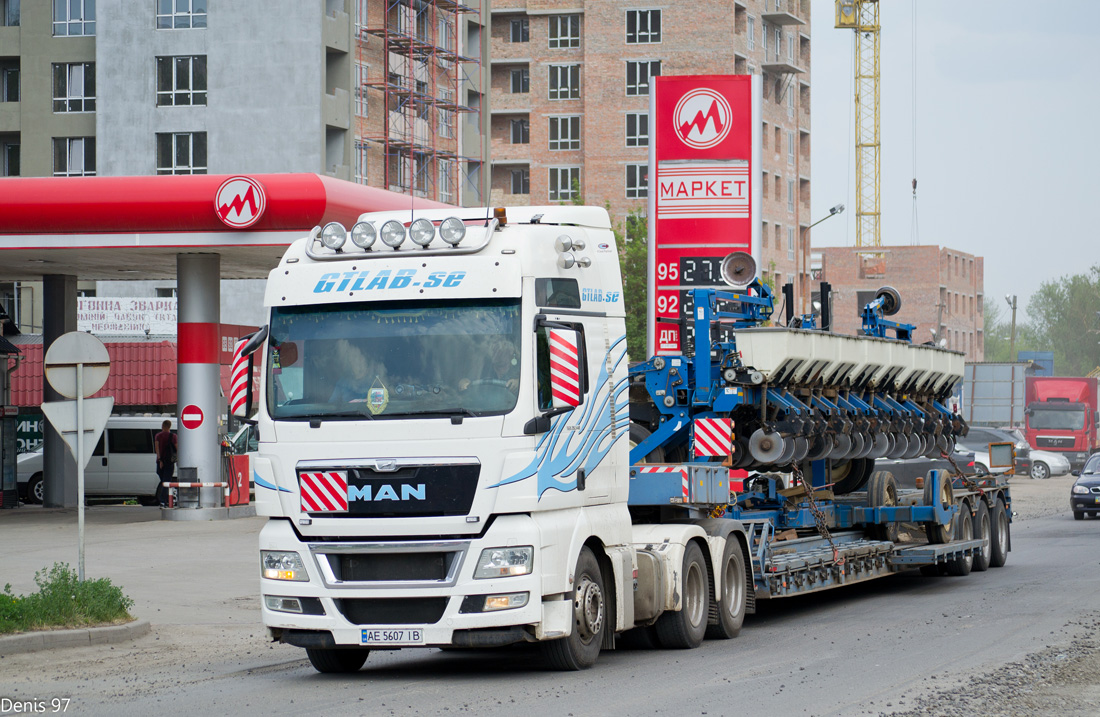 Днепропетровская область, № АЕ 5607 ІВ — MAN TGX ('2007) 26.540