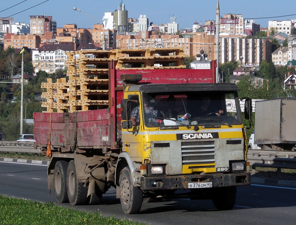 Калужская область, № В 376 ОМ 40 — Scania (II) (общая модель)