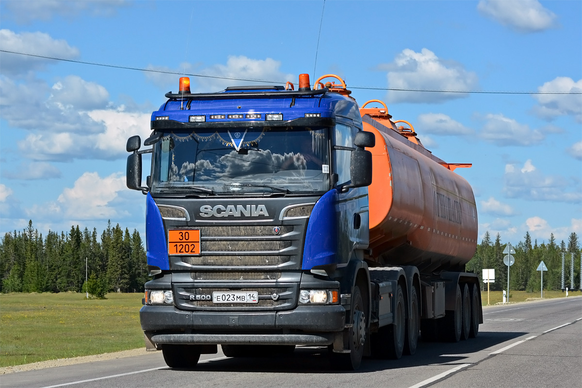 Саха (Якутия), № Е 023 МВ 14 — Scania ('2013) R500