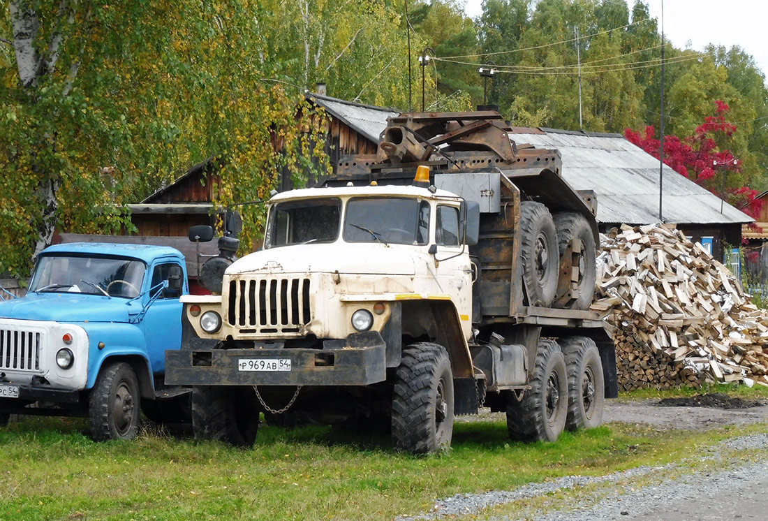 Новосибирская область, № Р 969 АВ 54 — Урал-43204-31