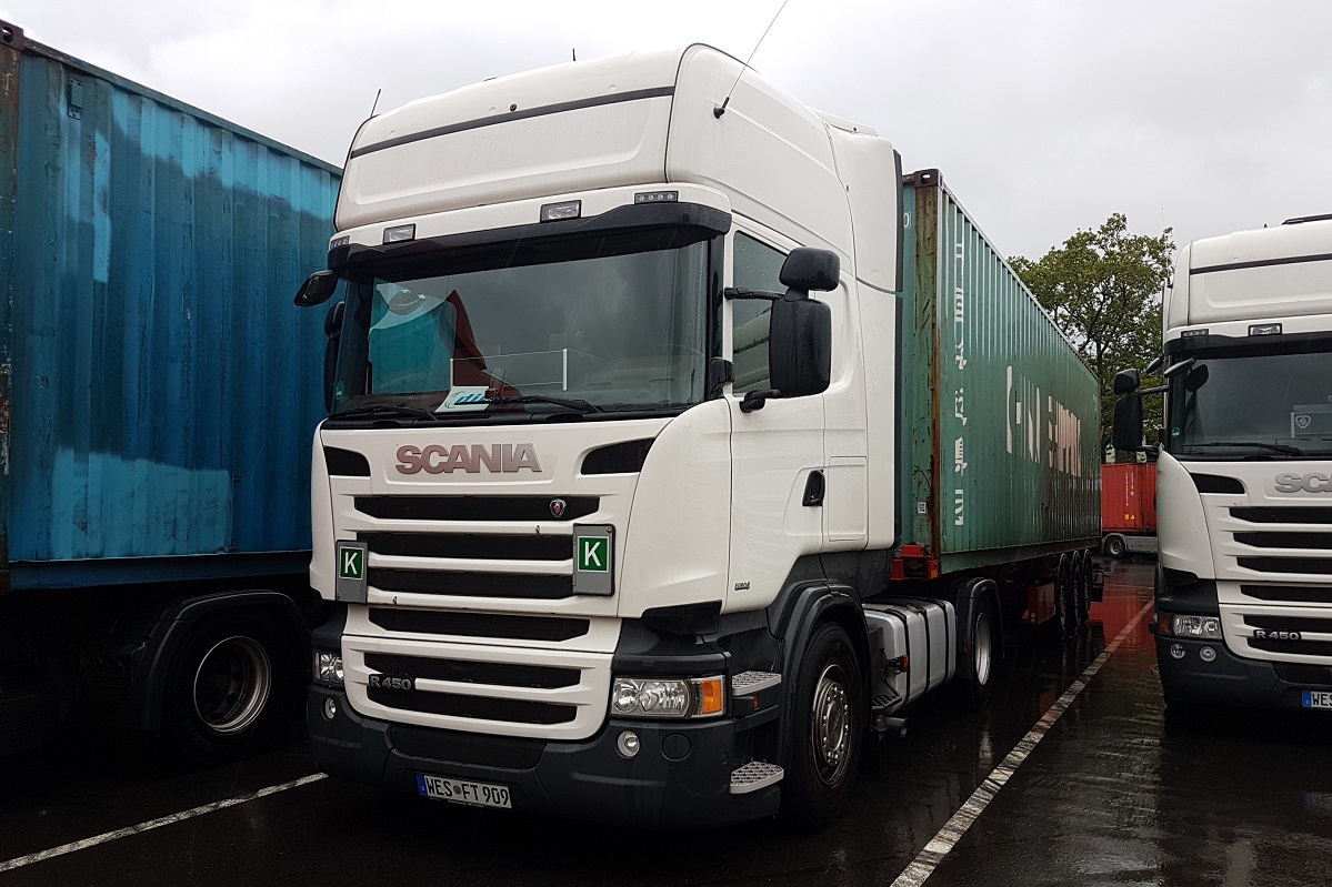 Германия, № WES-FT 909 — Scania ('2013) R450