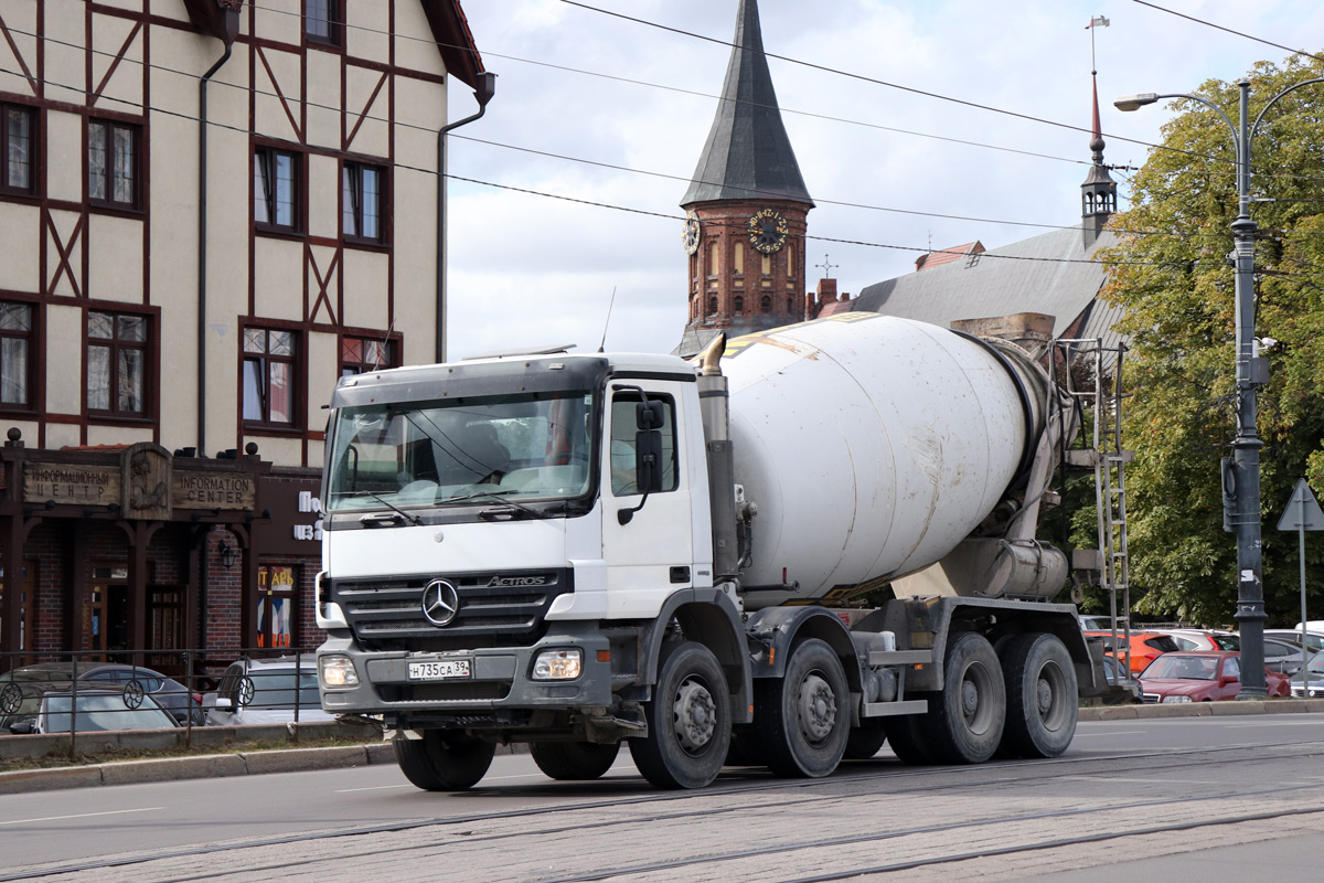 Калининградская область, № Н 735 СА 39 — Mercedes-Benz Actros ('2003) 3541