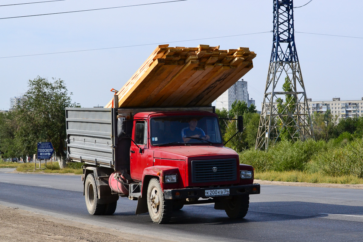 Волгоградская область, № К 200 КВ 34 — ГАЗ-3307