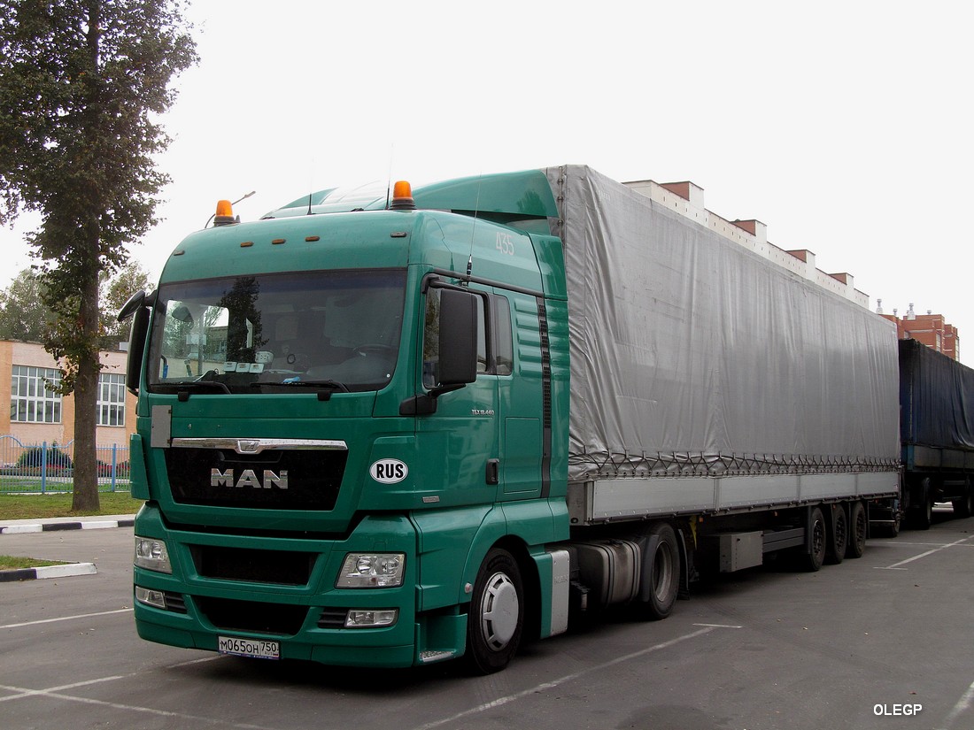 Московская область, № М 065 ОН 750 — MAN TGX ('2007) 18.440