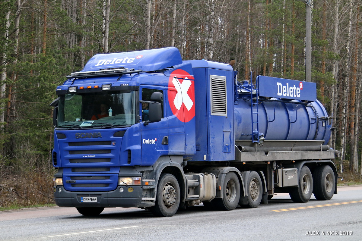 Финляндия, № CGP-966 — Scania ('2004) R420