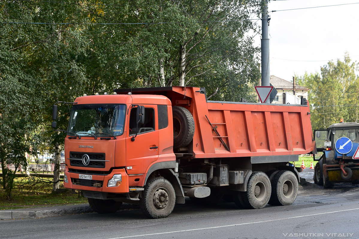 Архангельская область, № В 921 МТ 178 — Dongfeng KC DFL3251A1