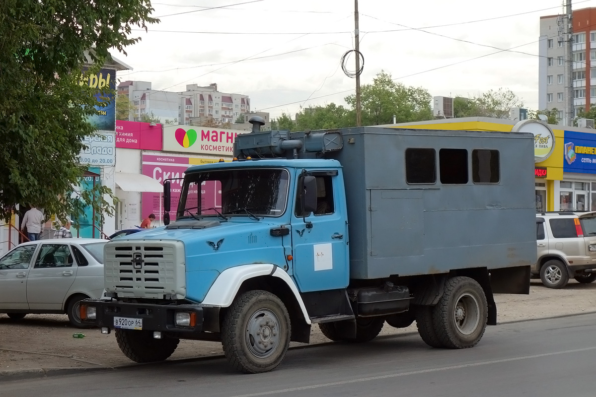 Саратовская область, № В 920 ОР 64 — ЗИЛ-433362