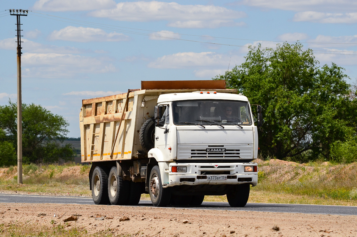 Волгоградская область, № А 373 ВР 134 — КамАЗ-6520-06 [65200F]