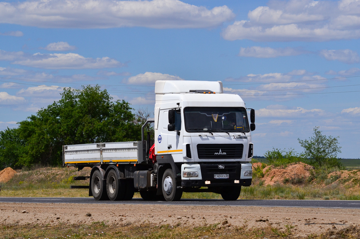 Волгоградская область, № С 404 КХ 34 — МАЗ-6312A9