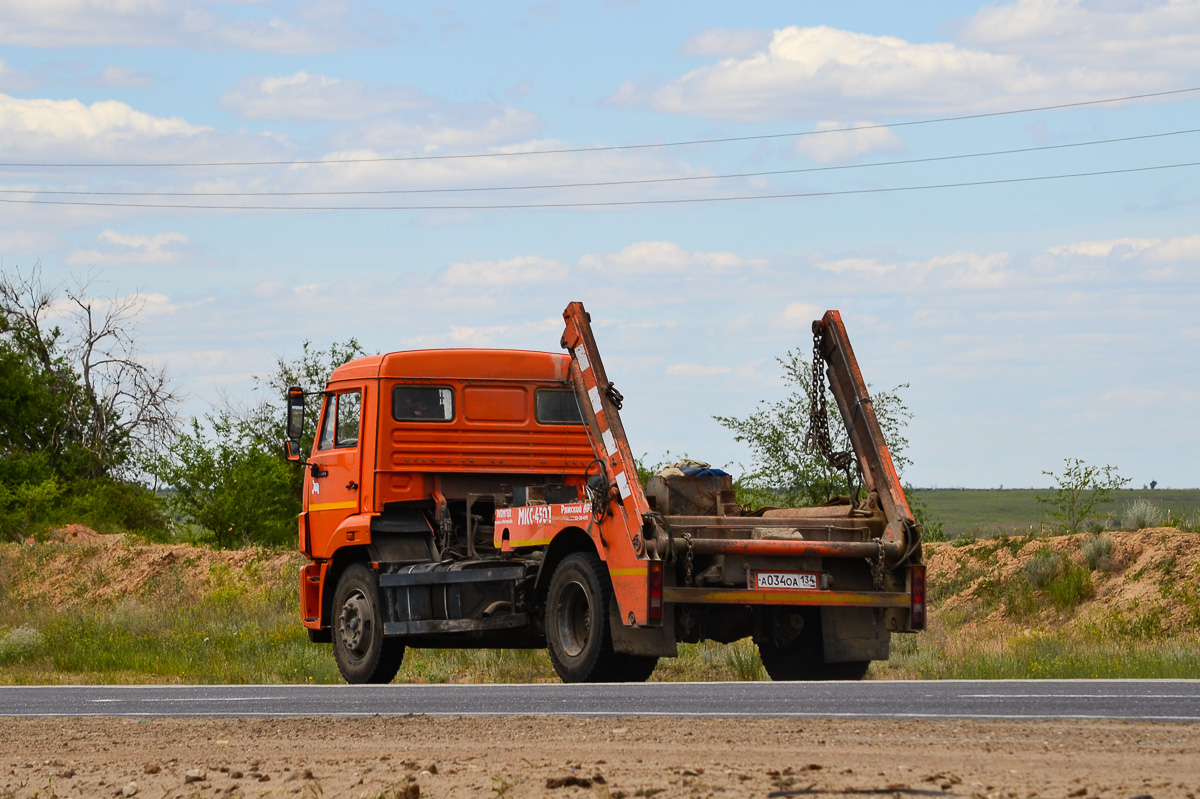 Волгоградская область, № А 034 ОА 134 — КамАЗ-43253-H3