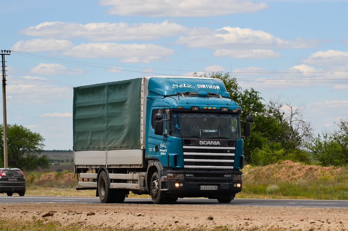 Тамбовская область, № Н 244 ЕВ 68 — Scania ('1996) R124L