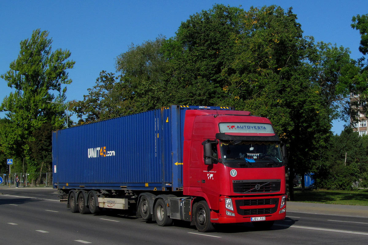 Литва, № JBV 592 — Volvo ('2008) FH.480