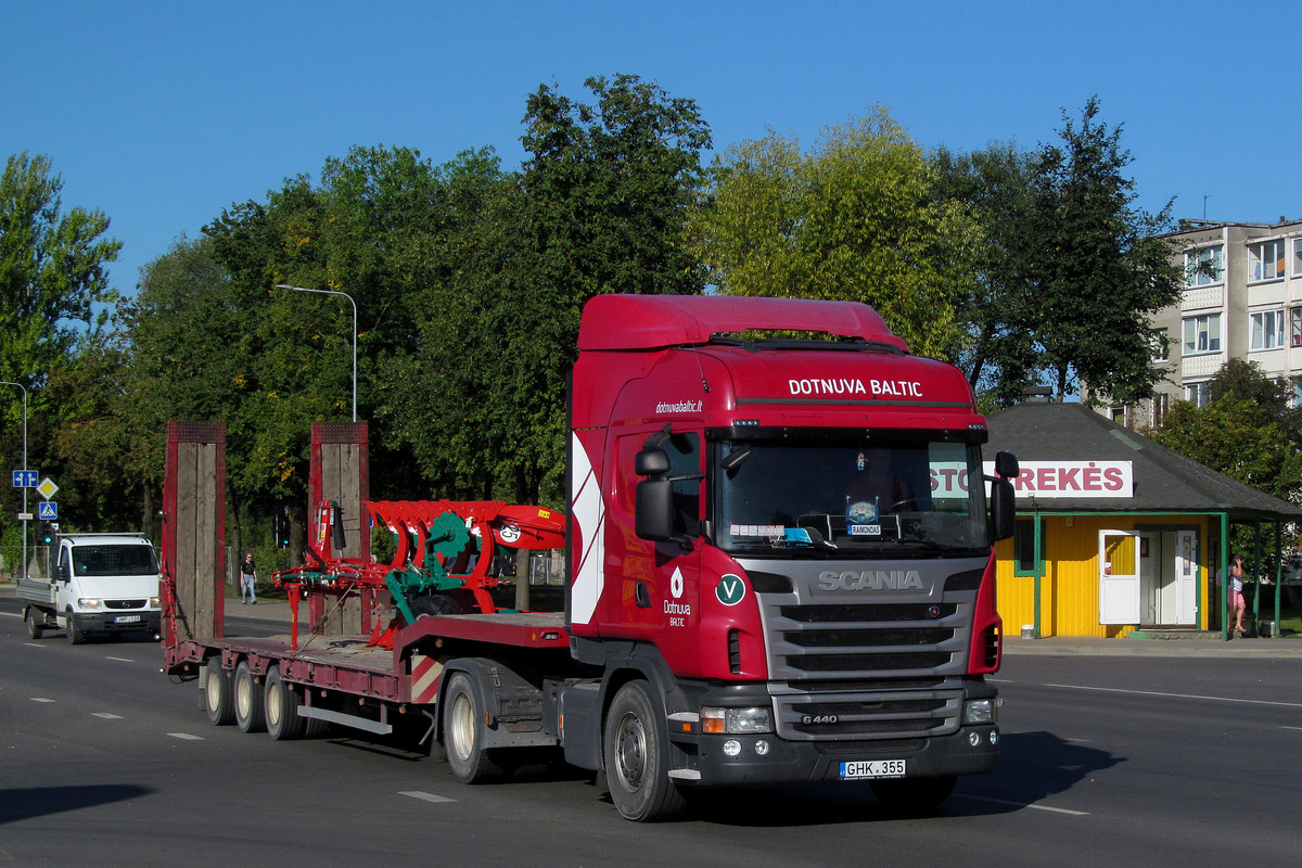 Литва, № GHK 355 — Scania ('2009) G440