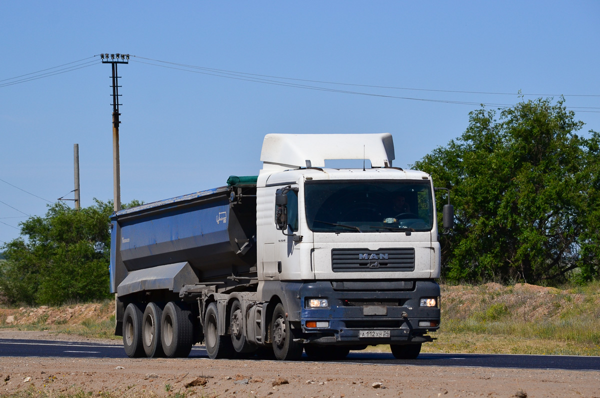 Волгоградская область, № А 112 ХН 34 — MAN TGA 26.410