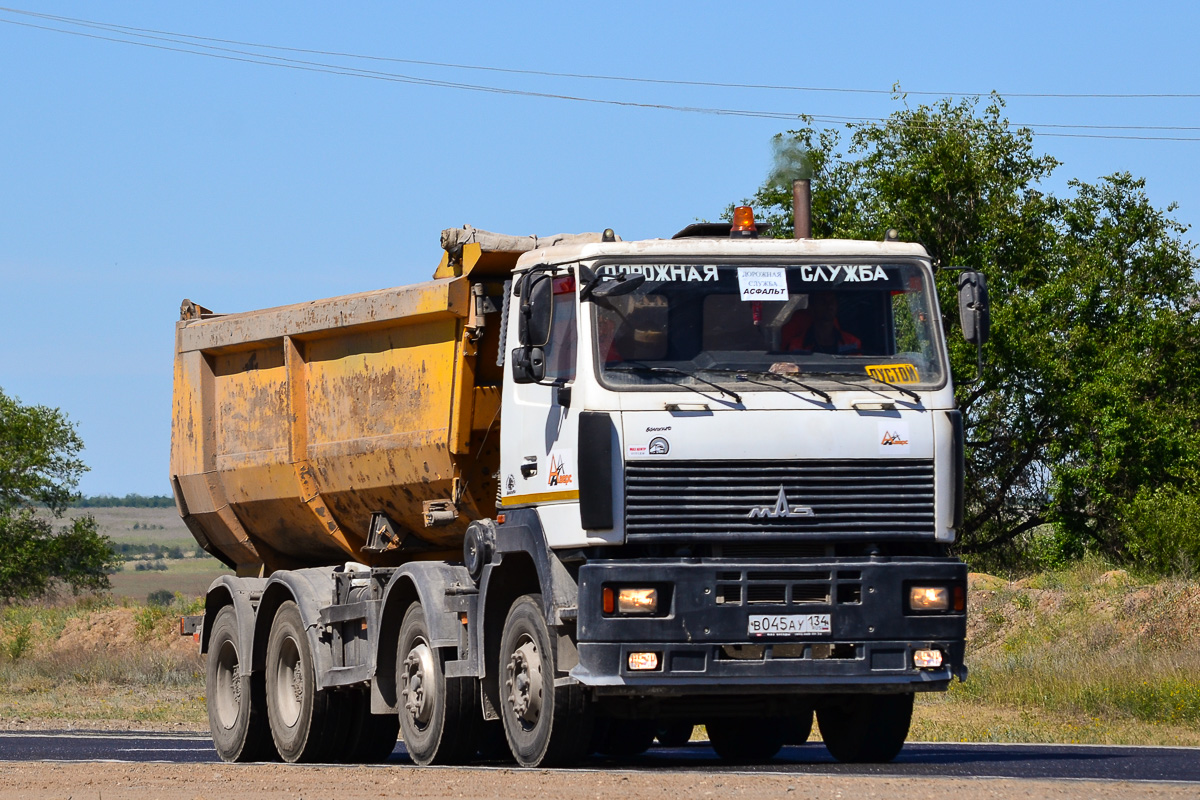 Волгоградская область, № В 045 АУ 134 — МАЗ-6516B9