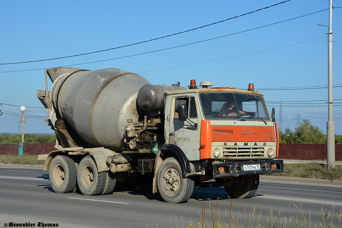 Саха (Якутия), № А 741 МВ 14 — КамАЗ-5320