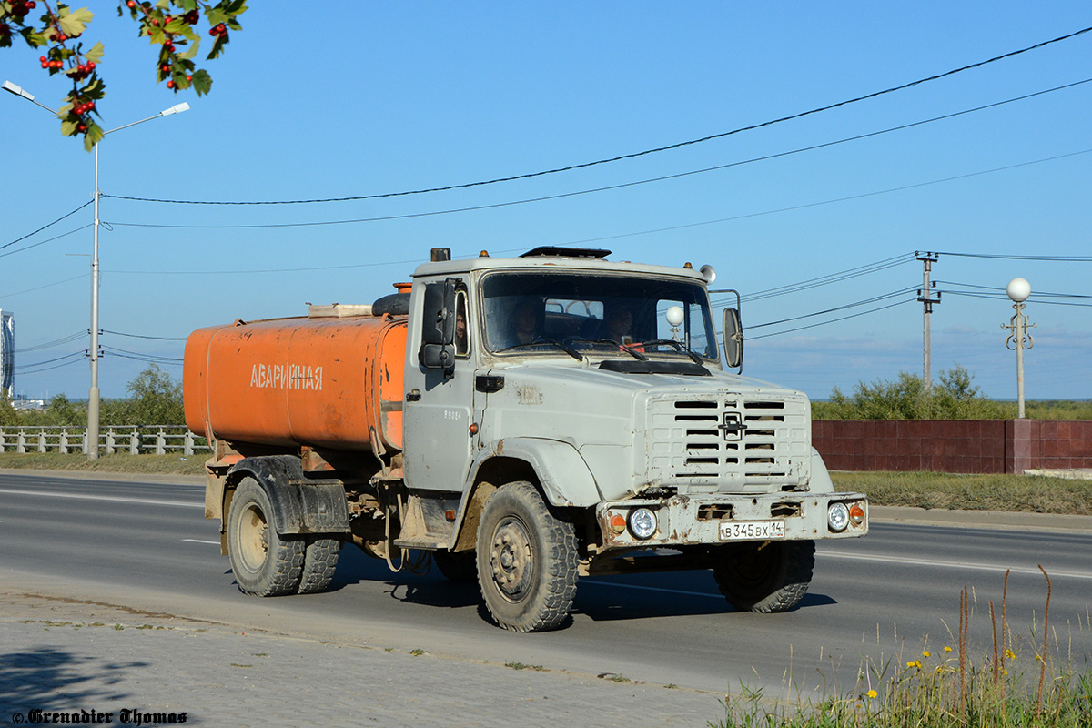 Саха (Якутия), № В 345 ВХ 14 — ЗИЛ-433362