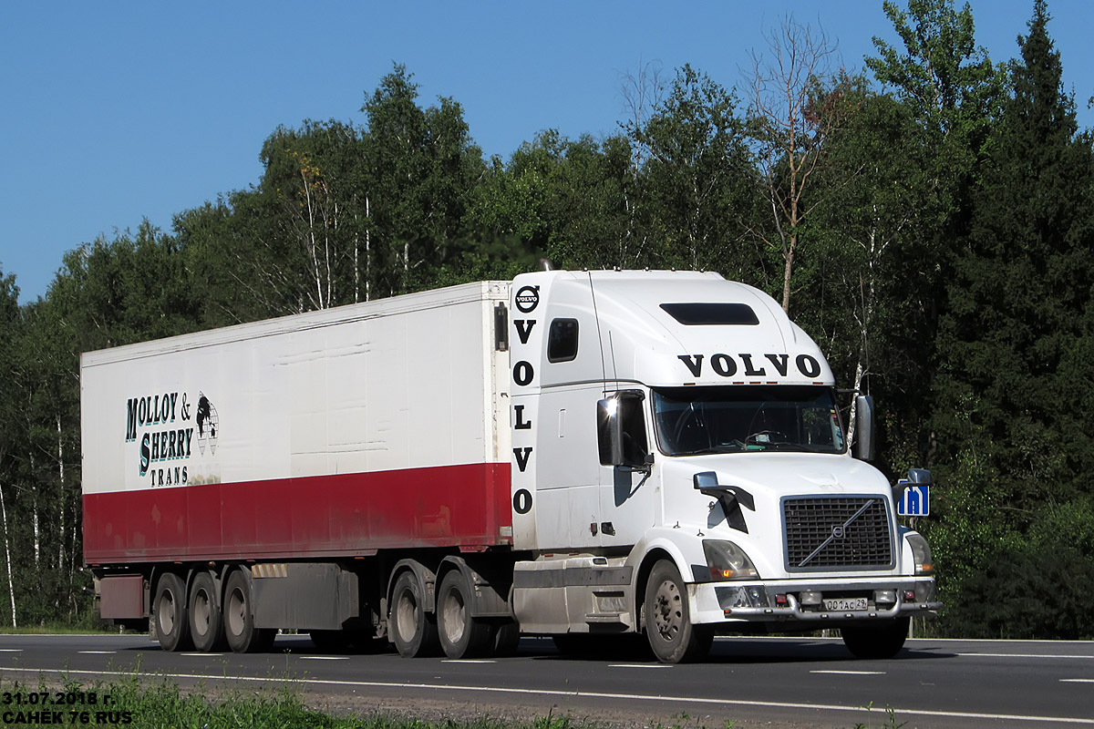 Архангельская область, № К 001 АС 29 — Volvo VNL670