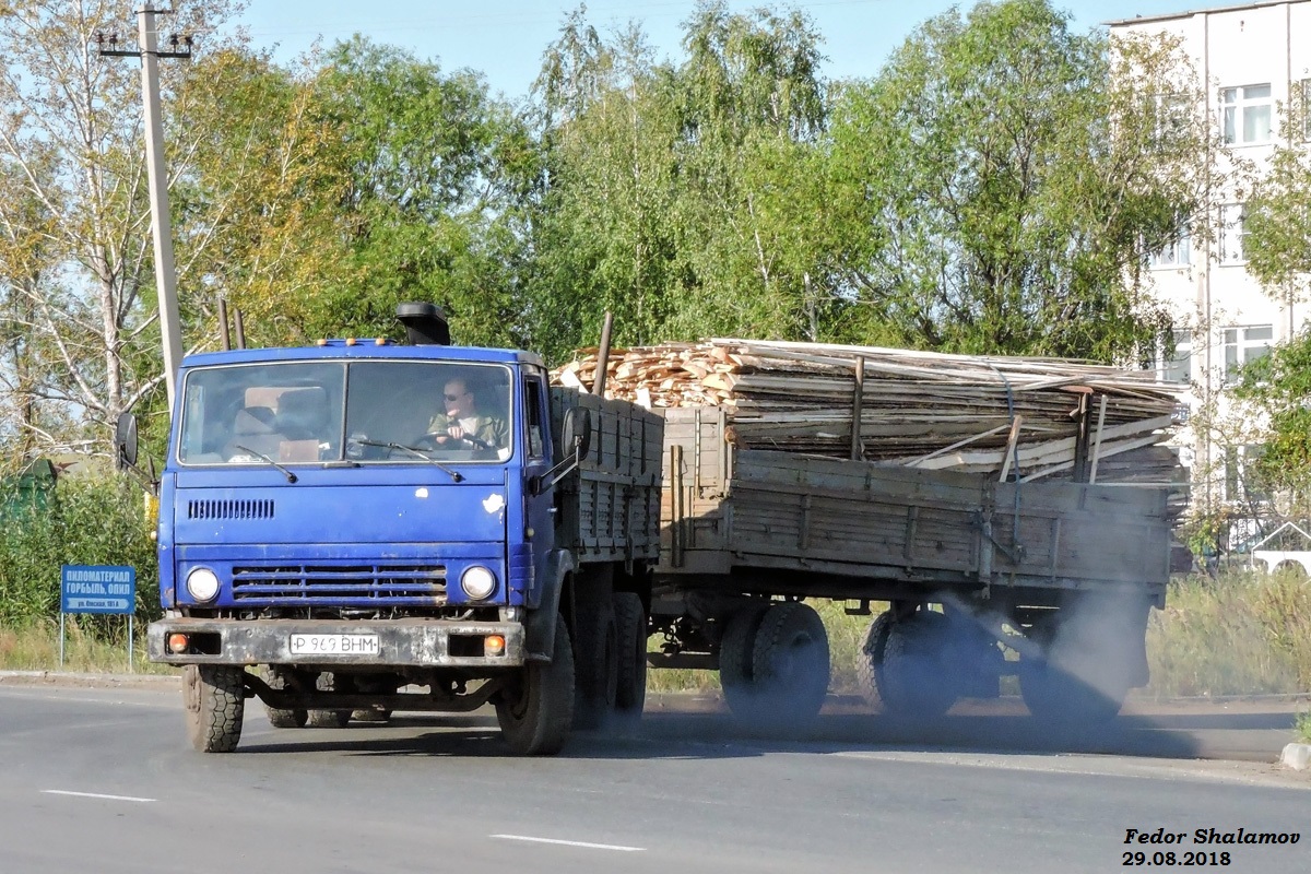 Костанайская область, № P 969 BHM — КамАЗ-5320