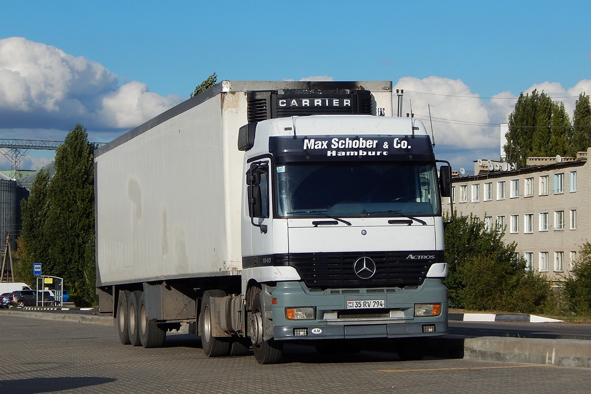 Армения, № 35 RV 794 — Mercedes-Benz Actros ('1997) 1840