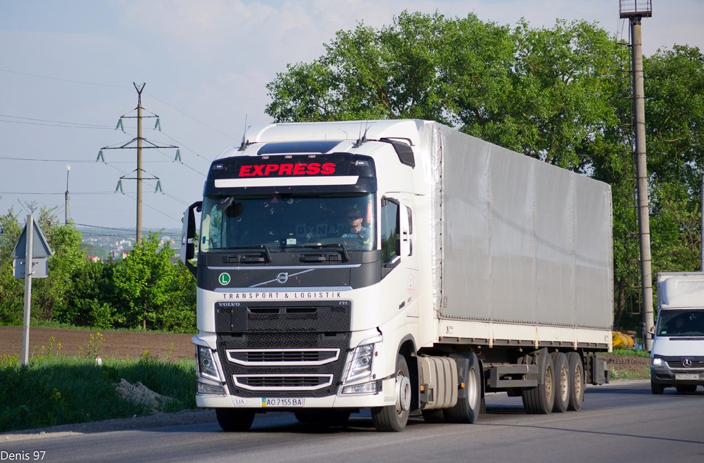 Закарпатская область, № АО 7155 ВА — Volvo ('2012) FH.460