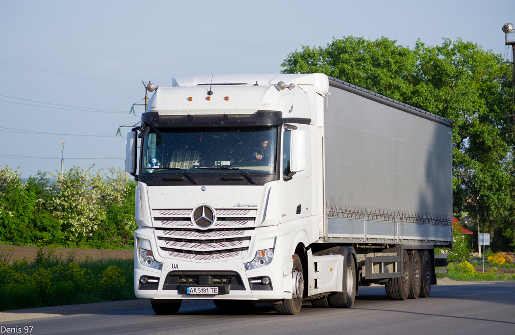 Киев, № АА 5181 ТЕ — Mercedes-Benz Actros ('2011) 1845