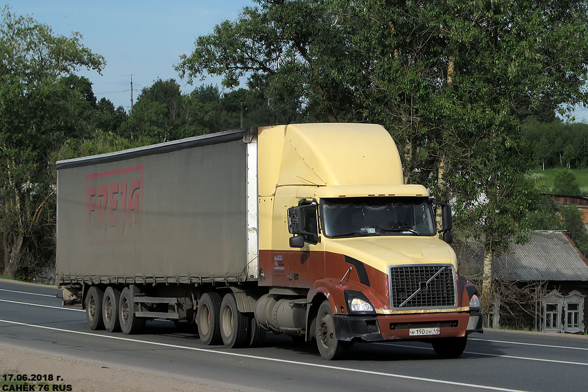 Костромская область, № Н 190 ОН 44 — Volvo VNL430