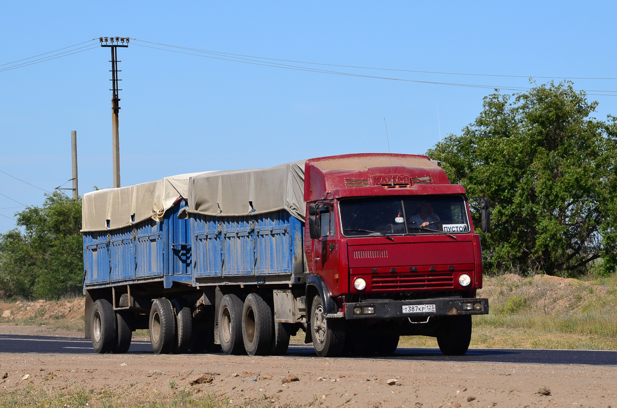 Краснодарский край, № Т 387 КР 123 — КамАЗ-53213