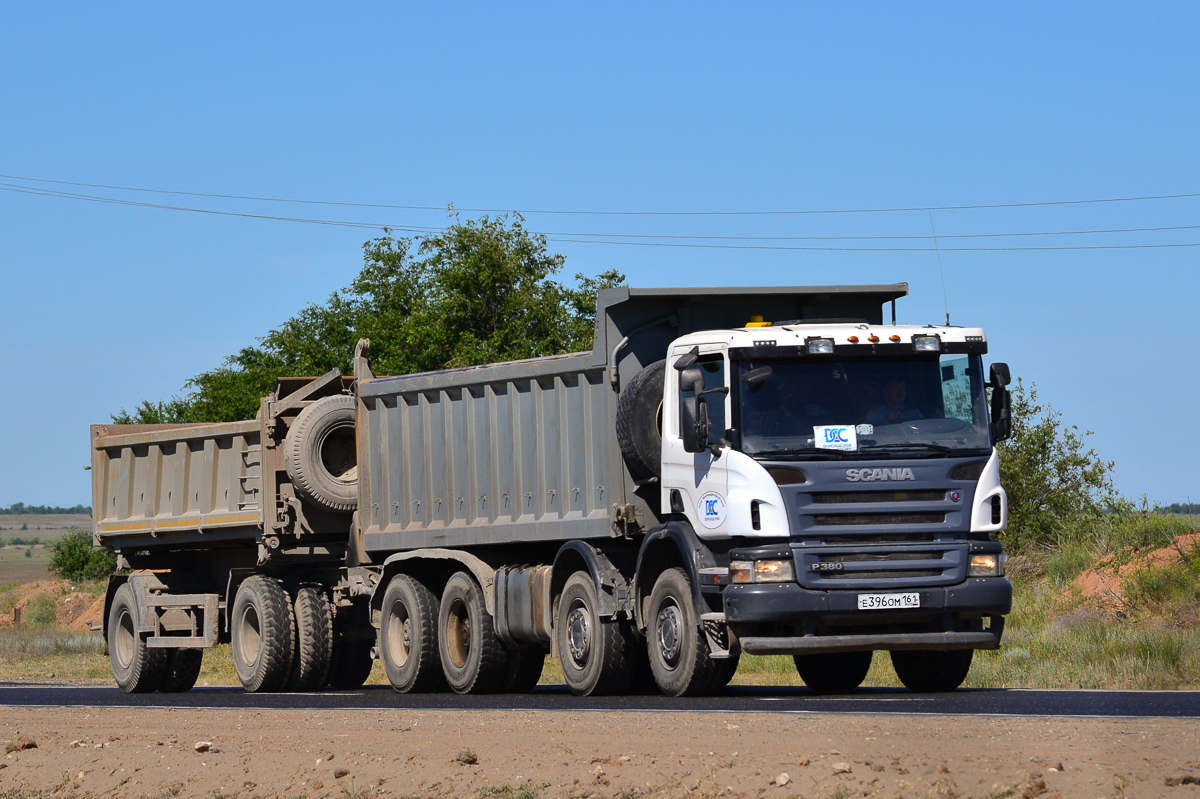 Волгоградская область, № Е 396 ОМ 161 — Scania ('2011) P380