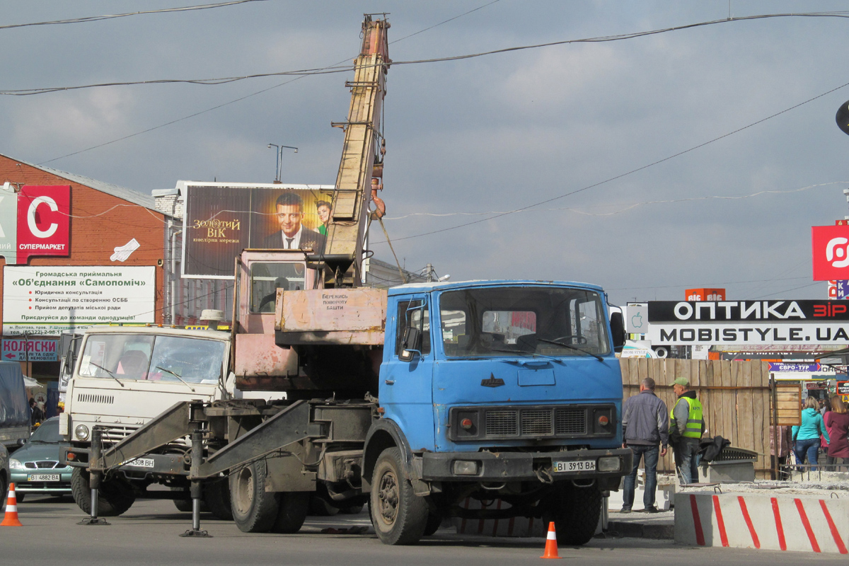 Полтавская область, № ВІ 3913 ВА — МАЗ-5337 (общая модель)