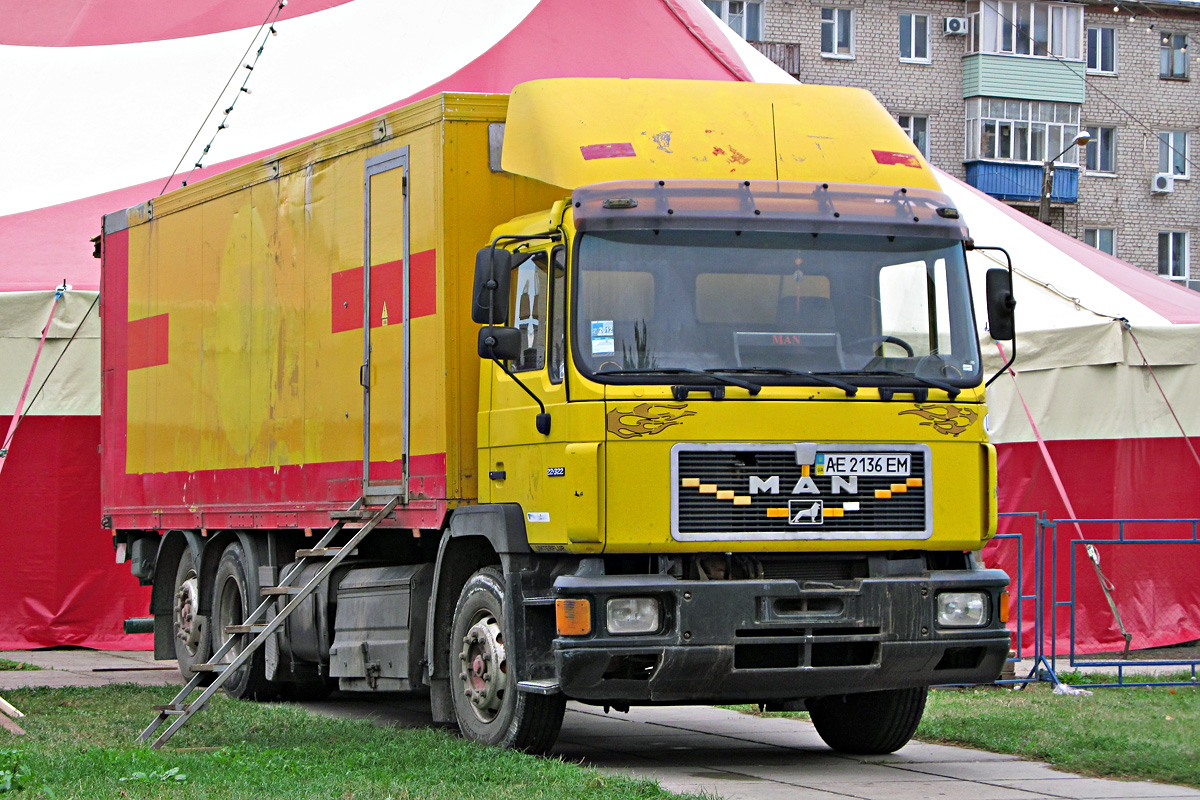 Днепропетровская область, № АЕ 2136 ЕМ — MAN F90 (общая модель)