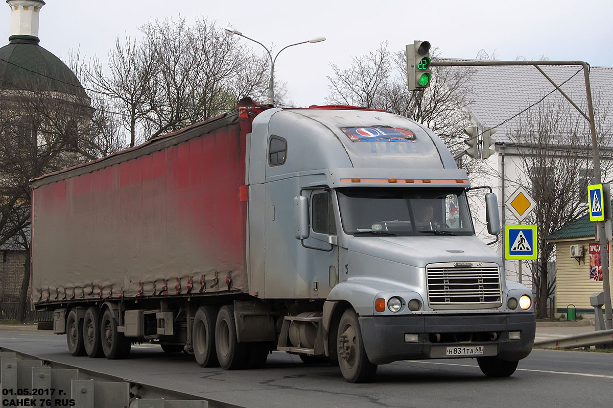 Тамбовская область, № Н 831 ТА 68 — Freightliner Century Class