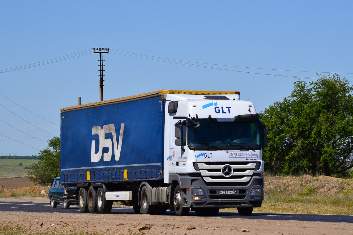 Ставропольский край, № 327 — Mercedes-Benz Actros ('2009) 1844