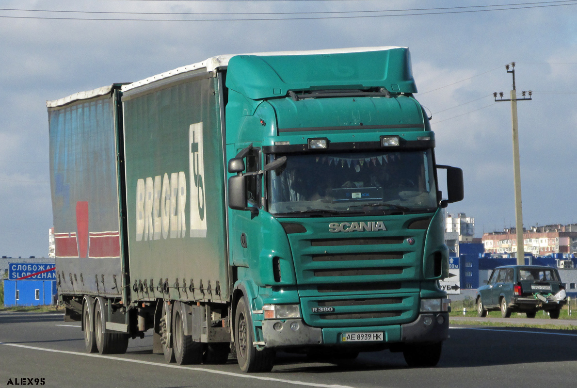 Днепропетровская область, № АЕ 8939 НК — Scania ('2004) R380