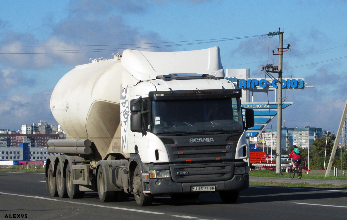 Донецкая область, № АН 5137 ЕВ — Scania ('2004) P340