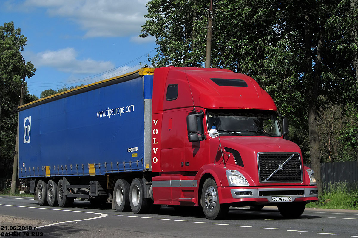 Оренбургская область, № Х 394 ВС 56 — Volvo VNL670